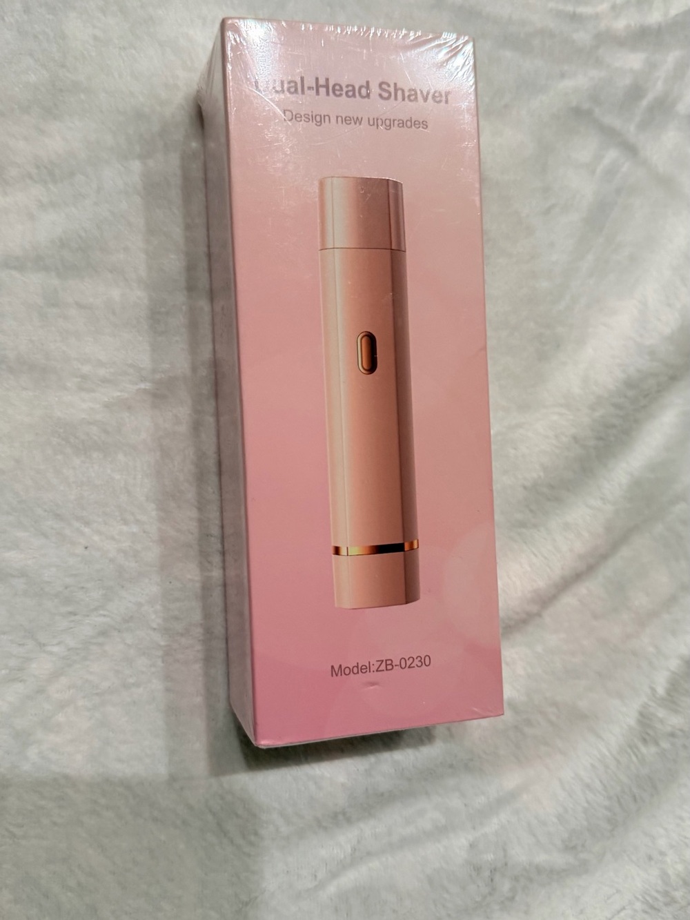 Dual-Head Shaver Hair Remover for Women - Pink